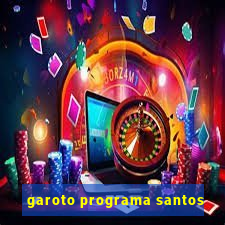 garoto programa santos